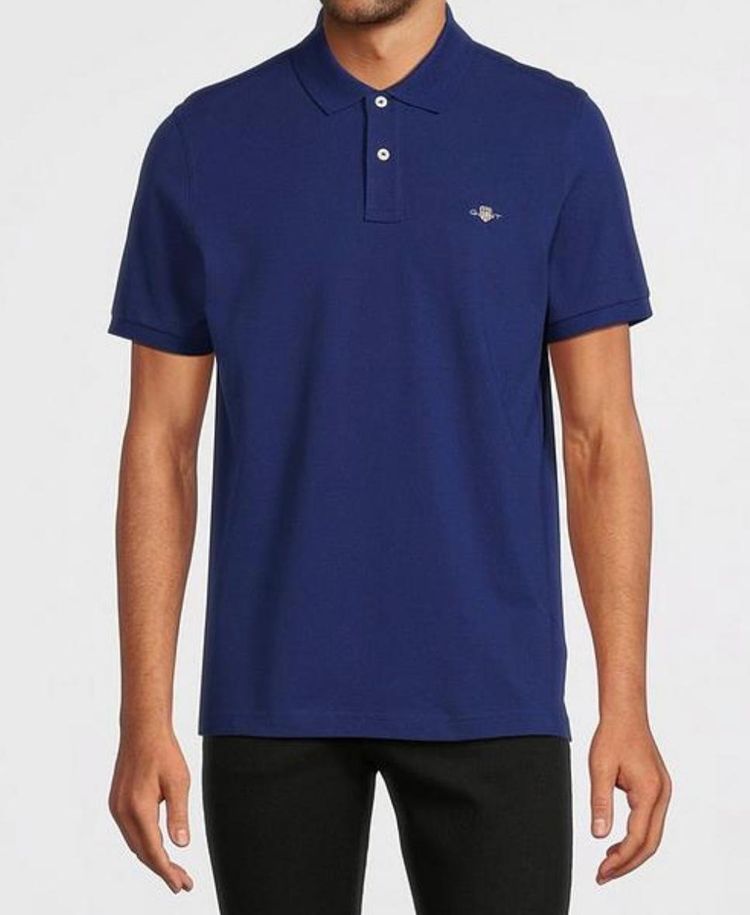 Gant Blue Polo Shirt image 2